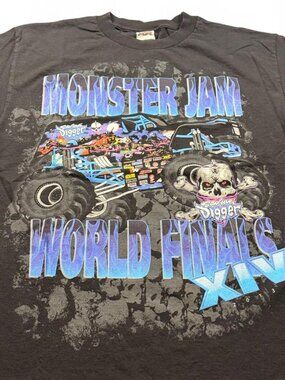 2013 Monster Jam World Finals XIV Grave Digger Graphic Tee M
